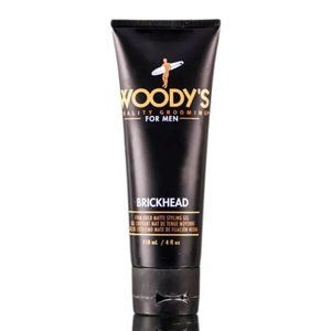 WOODY’S Quality Grooming for Men Brickhead Firm Hold Matte Styling Gel HAIR NEW.